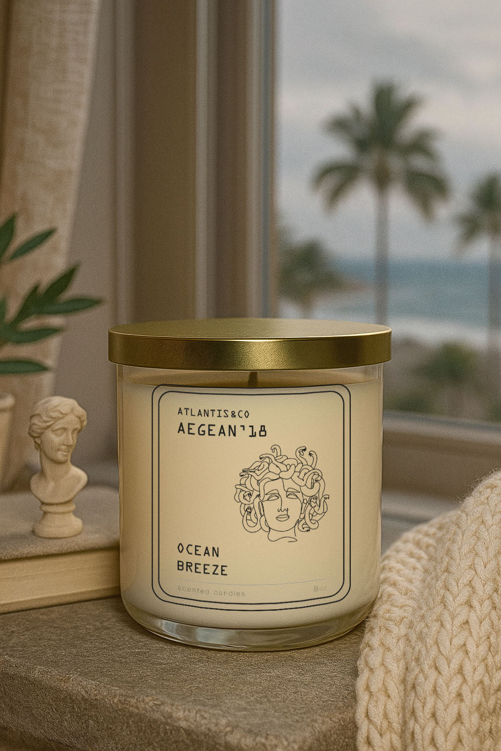TUMBLER OCEAN BREEZE CANDLE